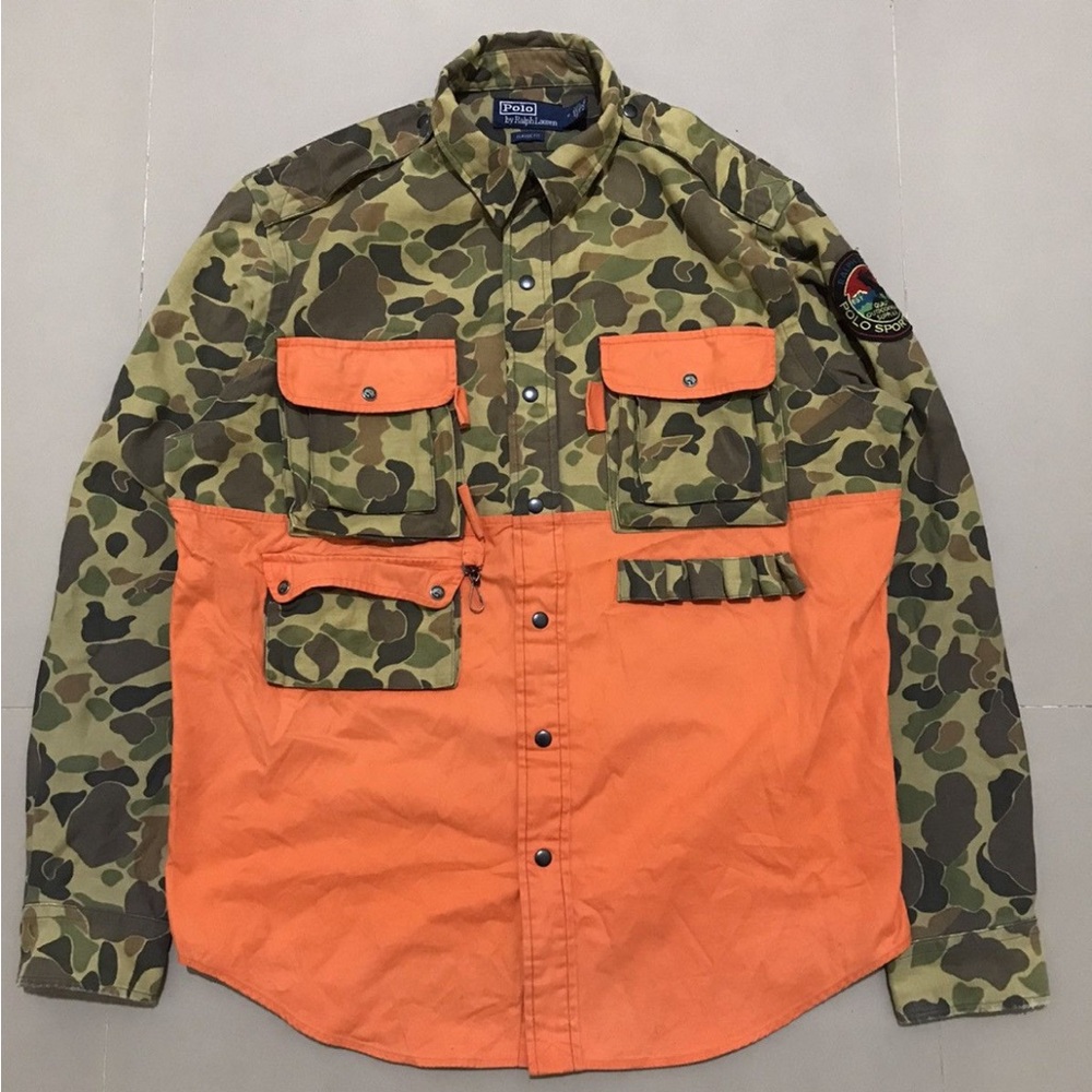 POLO RALPH LAUREN CAMO SPORTSMAN UTILITY SHIRT